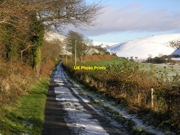 Photo 6"x4" Lane heading along Cwm y Gledryd Aberffrwd\/SN6878 c2005