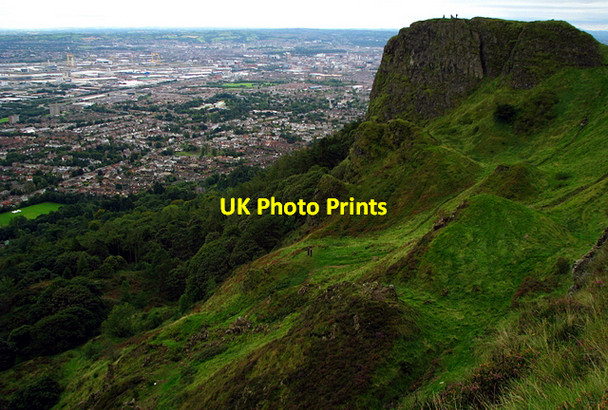 Photo 6"x4" McArts Fort and Cave Hill Country park, Belfast Newtownabbey c2008