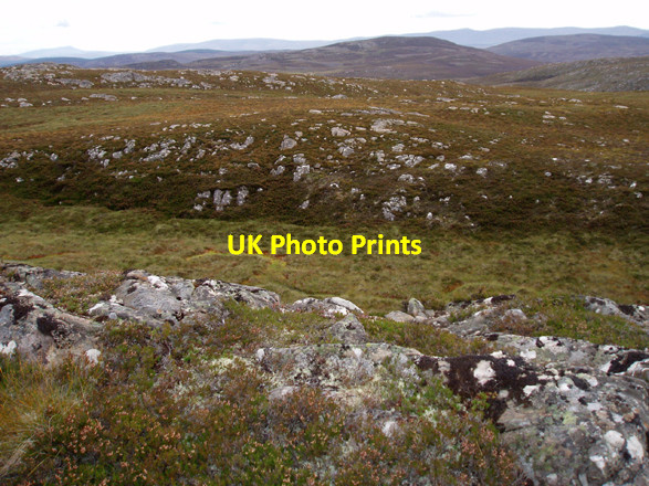 Photo 6"x4" Rocky Moorland Achnahannet\/NH9727 c2008