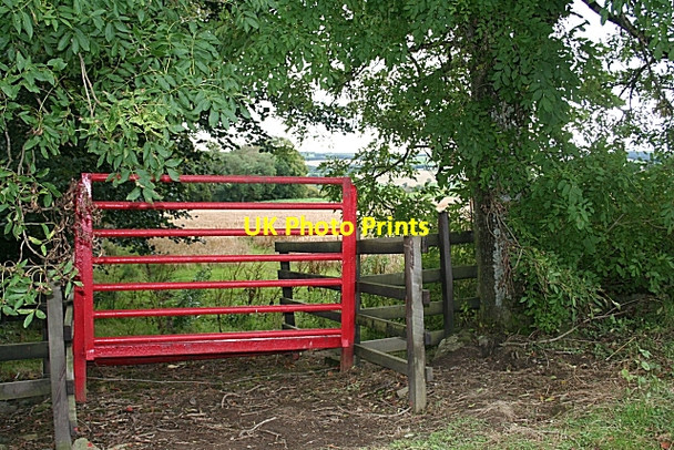 Photo 6"x4" Unusual Gate Corse\/NJ6040 c2008