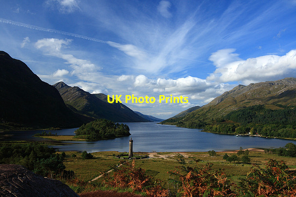 Photo 6"x4" Loch Shiel and the Glenfinnan Monument (2) Glenfinnan c2008