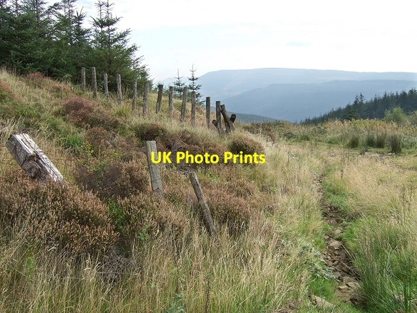 Photo 6"x4" View from Sarn Helen Roman Road, Hirfynydd Nant-y-cafn c2008