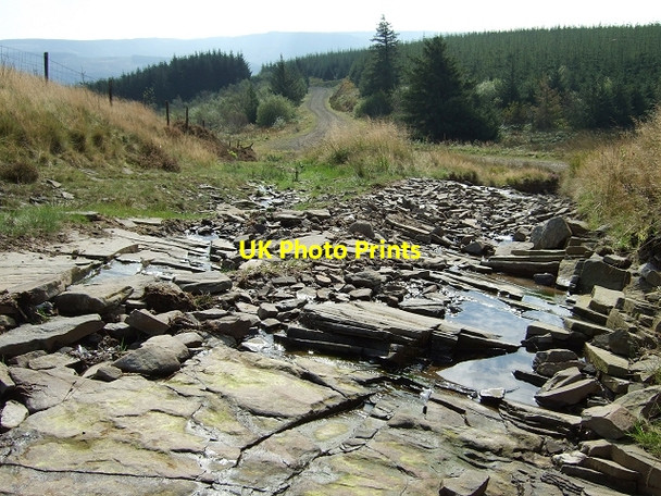 Photo 6"x4" Sarn Helen Roman Road, Hirfynydd Nant-y-cafn c2008 P1
