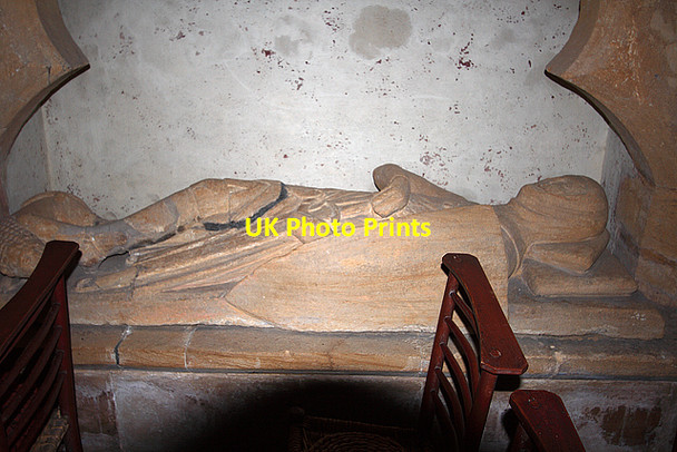 Photo 6"x4" Crusader Effigy Church of St Barnabas - Stock Gaylard King's Stag c2008