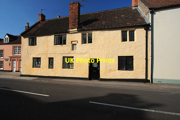 Photo 6"x4" Harpers Almshouses, Chamberlain Street - Wells Wells c2008
