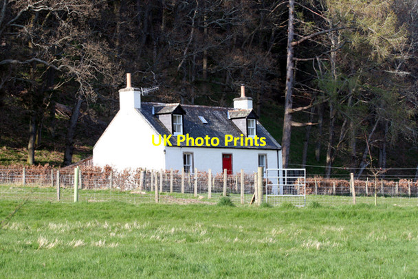 Photo 6"x4" Croft by Balvraid Lodge Ruthven\/NH8133 c2005