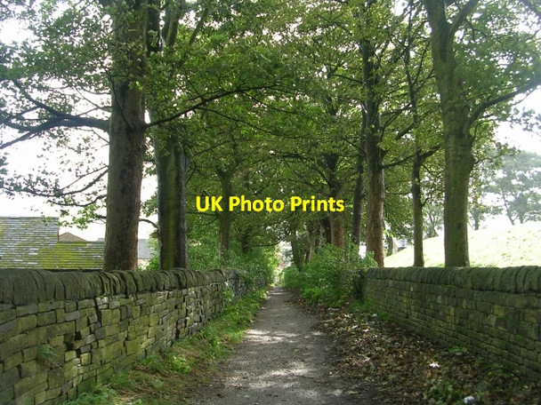 Photo 6"x4" Footpath - St Peter's Avenue, Sowerby Sowerby Bridge c2008
