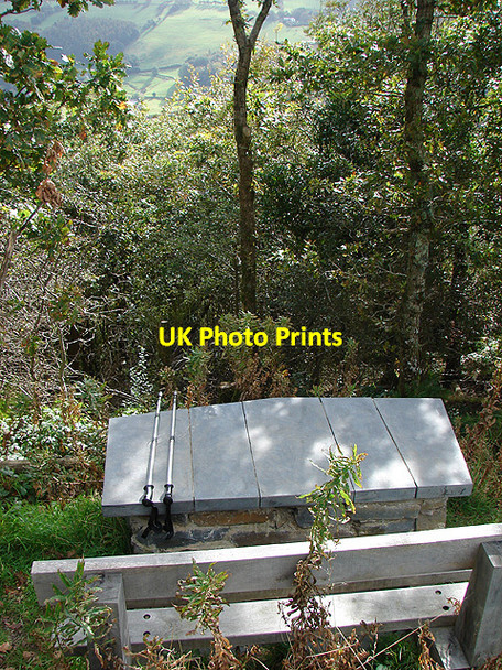 Photo 6"x4" Viewpoint In Pant Da Nature Reserve Nantyronen Station c2008