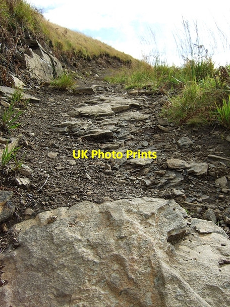 Photo 6"x4" Penpych Footpath Blaenrhondda c2008