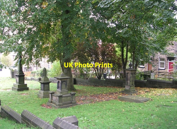 Photo 6"x4" Burial Ground - North Dean Road Keighley c2008