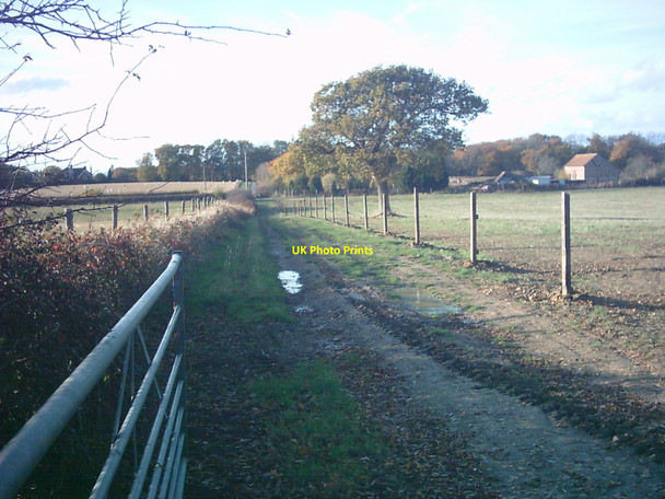 Photo 6"x4" Footpath to Marringdean Road Billingshurst c2003