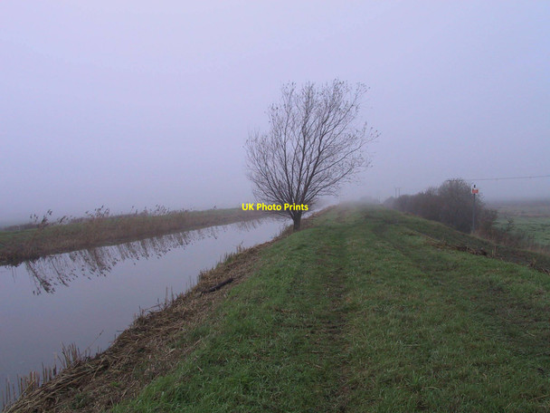 Photo 6"x4" Reach Lode in afternoon fog Reach\/TL5666 c2002
