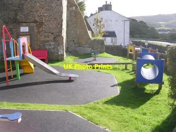 Photo 6"x4" Farnhill Play Area - Main Street Farnhill c2008