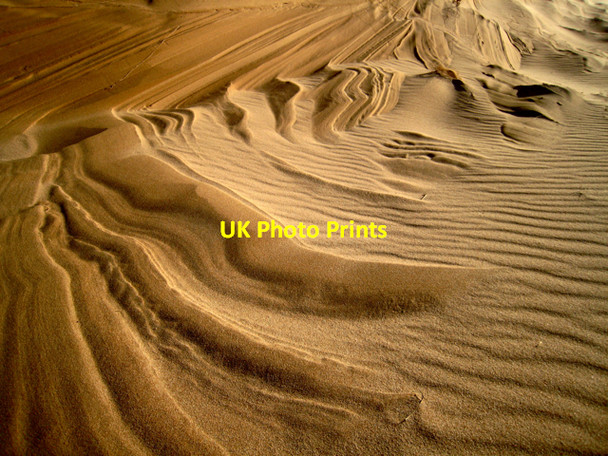 Photo 6"x4" Newburgh: sand patterns Newburgh\/NJ9925 c2008