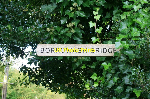 Photo 6"x4" Footpath Sign to Borrowash Bridge Ambaston c2008