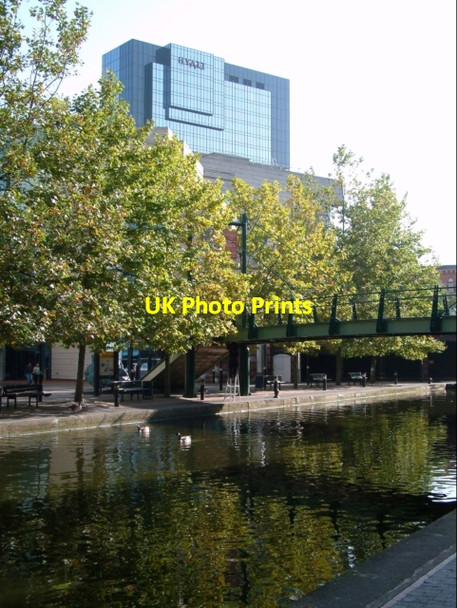 Photo 6"x4" Brindley Wharf, Birmingham Lee Bank c2005