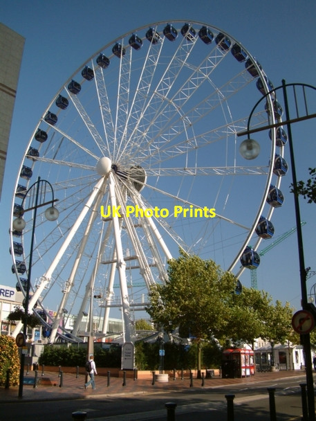 Photo 6"x4" The Birmingham Wheel Lee Bank c2005