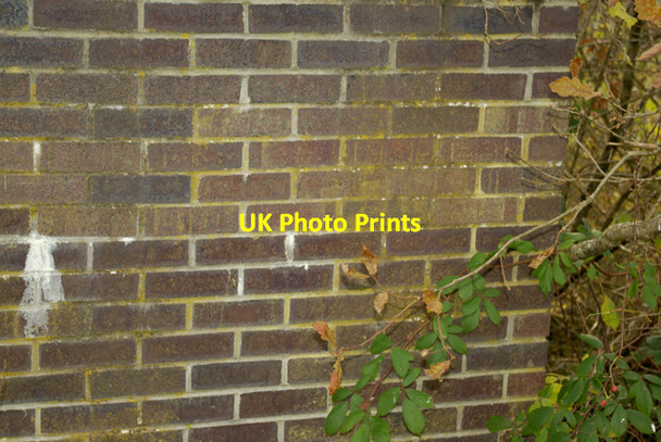 Photo 6"x4" Brickwork on Rhyd Galed Bridge Cwmbach Llechrhyd c2008