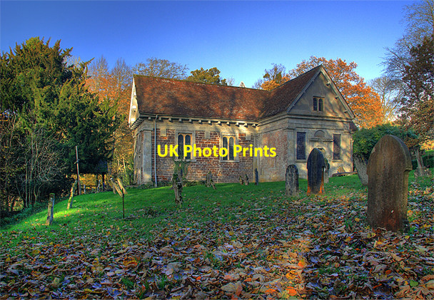 Photo 6"x4" St Mary's Parish Church - Hale Woodgreen\/SU1717 c2008