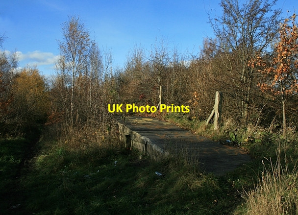Photo 6"x4" Cutsyke station (remains of) Castleford c2008