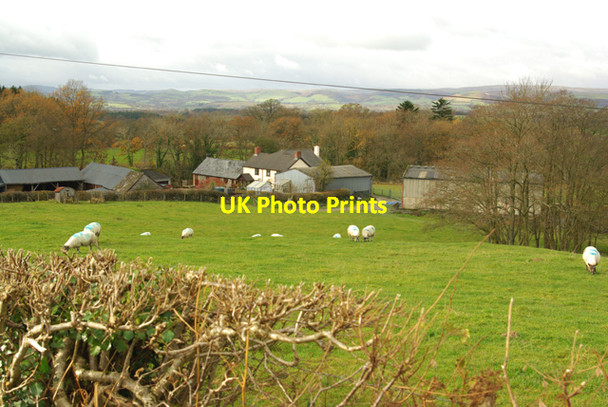 Photo 6"x4" Trecoed Farm Crossway\/SO0558 c2008
