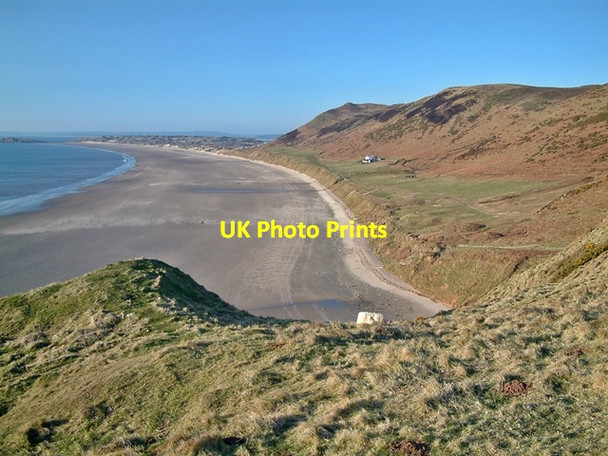 Photo 6"x4" Rhossili Bay Rhossili c2006
