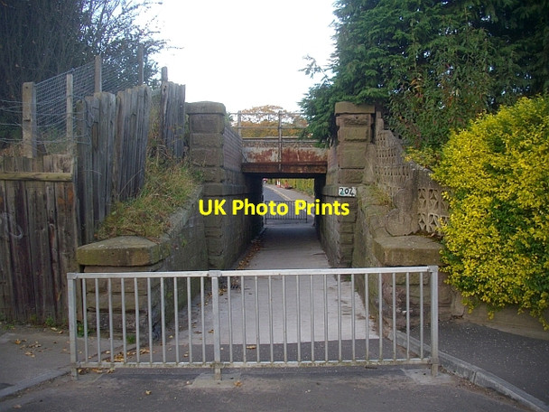 Photo 6"x4" Railway Bridge over Panmure Street, Broughty Ferry Tayport c2008