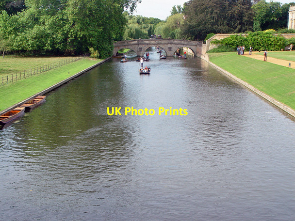 Photo 6"x4" Clare Bridge and the River Cam Cambridge\/TL4658 c2006