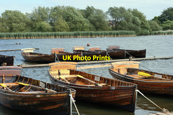 Photo 6"x4" Hornsea Mere Hornsea c2007