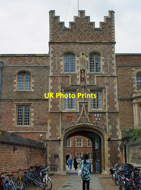 Photo 6"x4" The Chimney and gatehouse, Jesus College, Cambridge Cambridge\/TL4658 c2007
