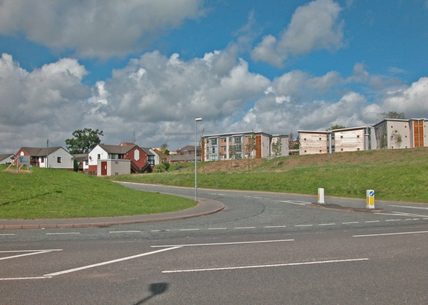 Photo 6"x4" Countess Court Chester c2005