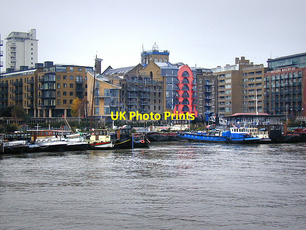 Photo 6"x4" South Bank of the Thames, Bermondsey Bermondsey c2008