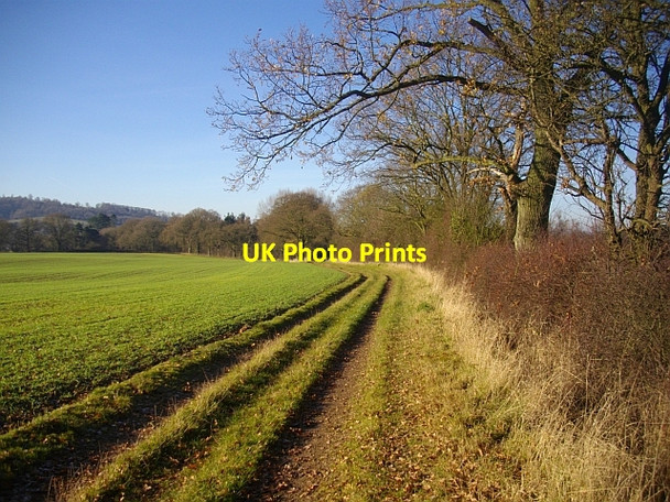 Photo 6"x4" Footpath to Colwall Church Colwall c2008