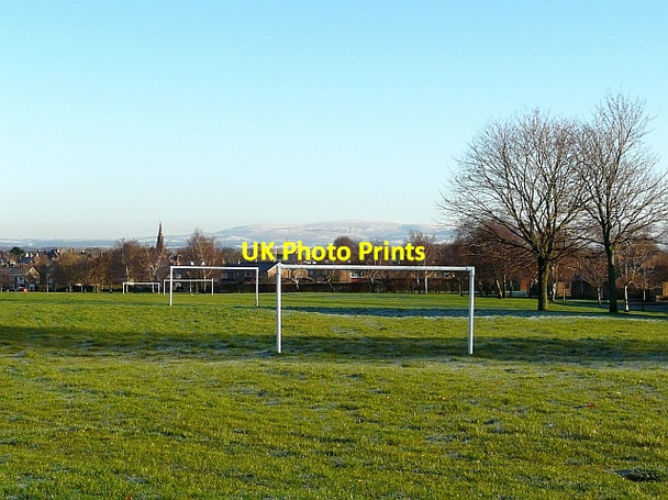 Photo 6"x4" Football pitches in Chances Park Carlisle c2008