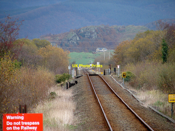 Photo 6"x4" A view to the north from Tygwyn Level Crossing Glan-y-wern\/SH6034 c2008
