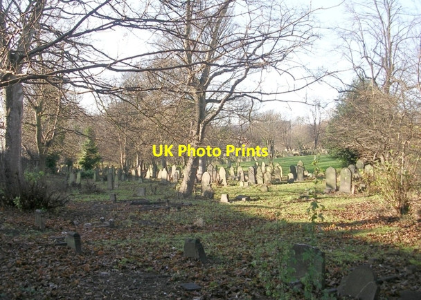 Photo 6"x4" Beckett Street Cemetery - viewed from Stanley Road Leeds\/SE3034 c2008