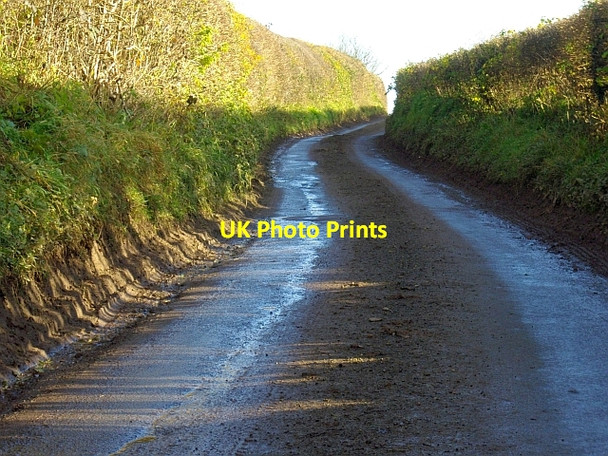 Photo 6"x4" Road to Bromesberrow, near Clenchers Mill Bromesberrow c2008