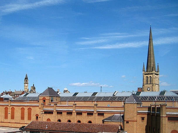 Photo 6"x4" Wakefield skyline Wakefield\/SE3320 c2009