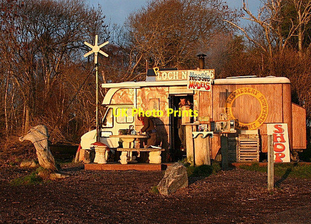 Photo 6"x4" Shop on Dores Beach Dores c2008