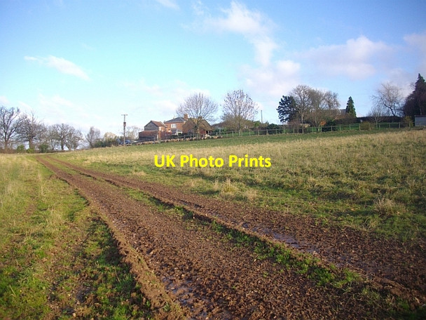 Photo 6"x4" Track near Glyn Iddens Leddington c2008