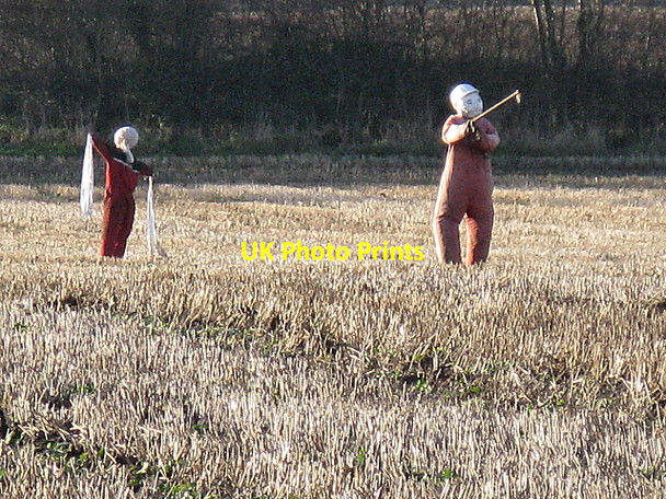 Photo 6"x4" Scarecrows at North Thoresby North Thoresby c2009