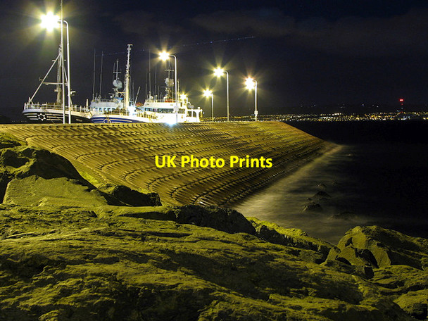 Photo 6"x4" Back of the Eisenhower Pier, Bangor Bangor\/J5081 c2008