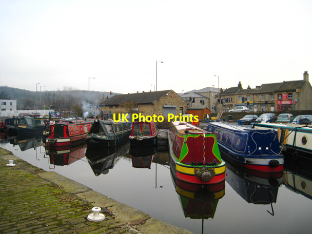 Photo 6"x4" Huddersfield: The Aspley Basin Huddersfield c2009