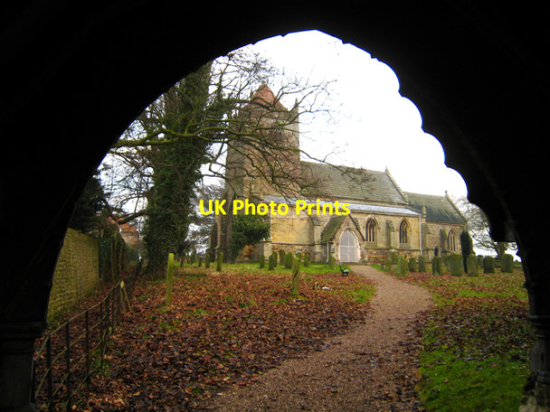 Photo 6"x4" Whixley: The Parish Church Whixley c2009