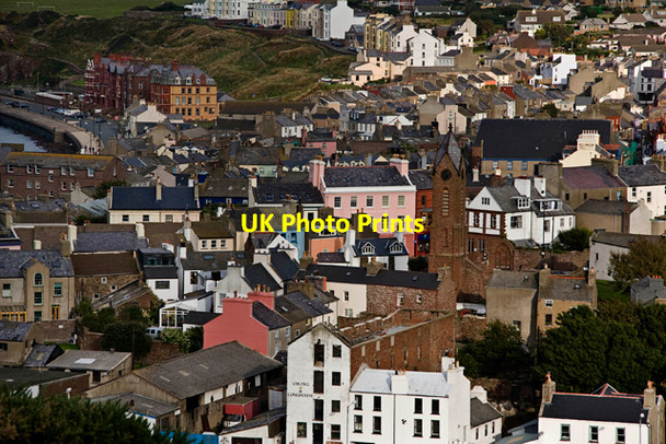 Photo 6"x4" Rooftop view of Peel Peel\/SC2484 c2005