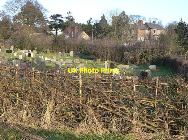 Photo 6"x4" Croft Cemetery Croft\/SP5195 c2009