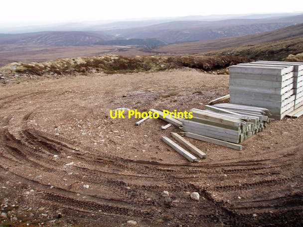 Photo 6"x4" Turning Place at End of Track Meur Tuath c2009