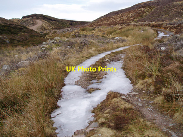 Photo 6"x4" Icy Track Meur Bhe\u00f2il c2009