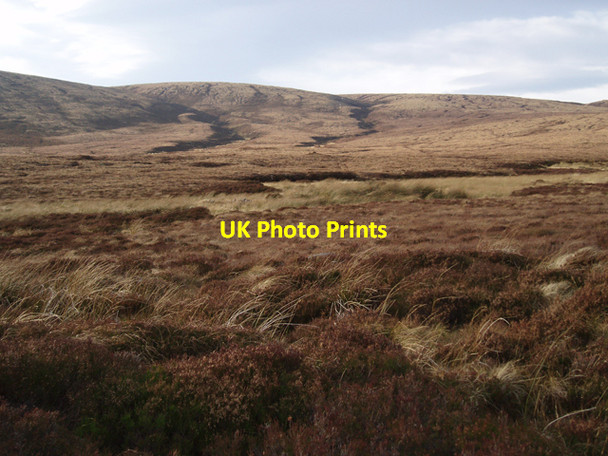 Photo 6"x4" Boggy Moorland Meur Bhe\u00f2il c2009