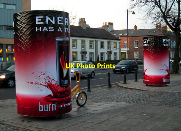 Photo 6"x4" Mobile adverts, Belfast Belfast c2009